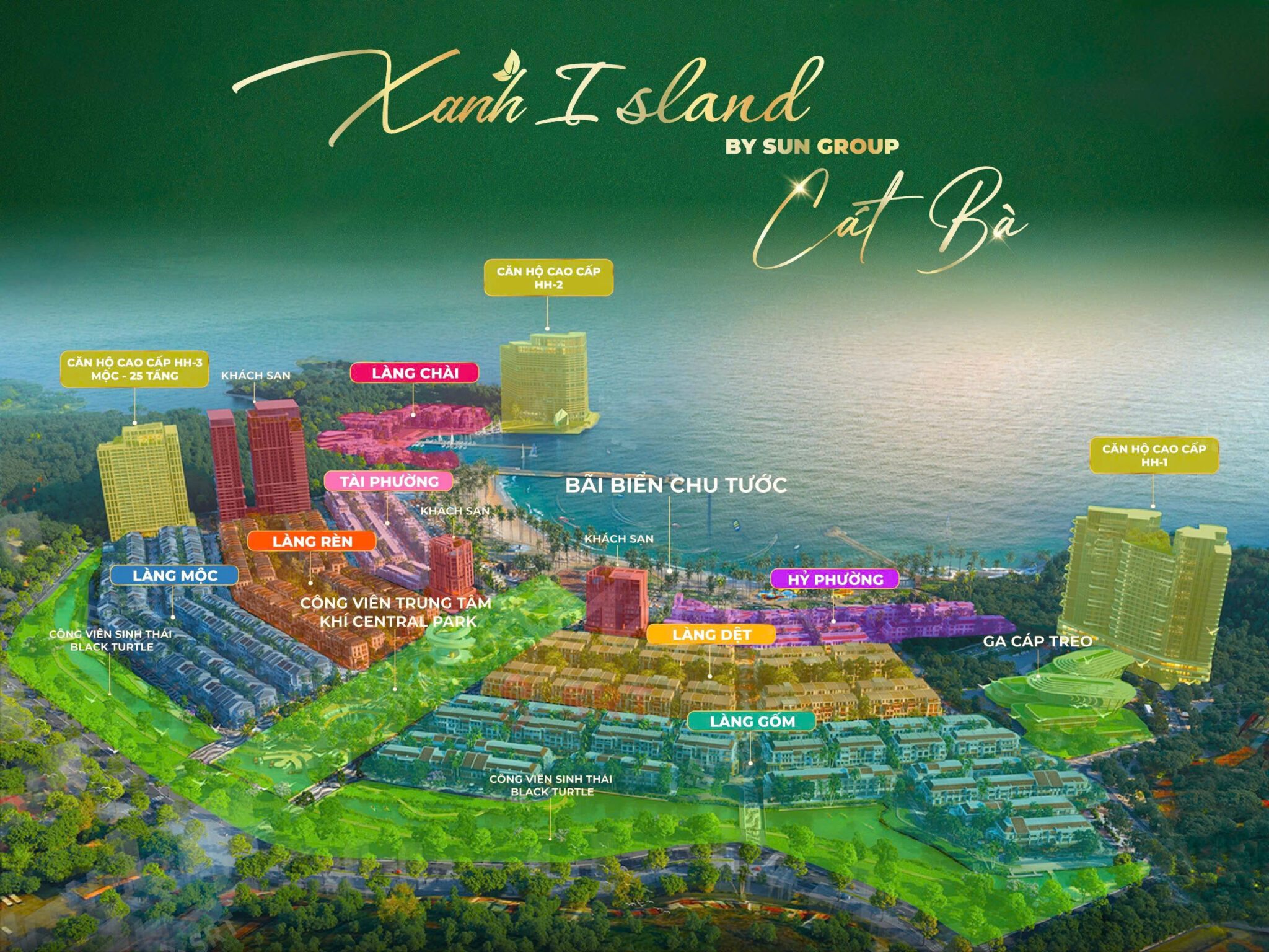 The Xanh 2 – Căn hộ view biển Cát Bà, giá chỉ từ 2 TỶ, thanh toán 0đ trong 30 tháng - Ảnh chính
